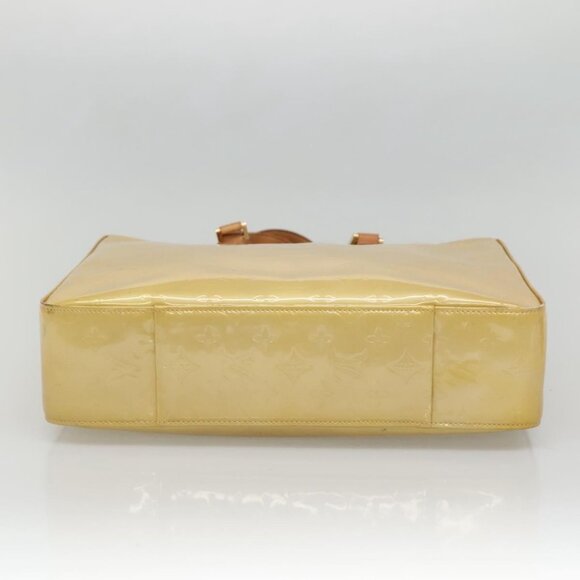 LOUIS VUITTON Monogram Vernis Columbus Tote Bag Beige - Picture 10 of 16